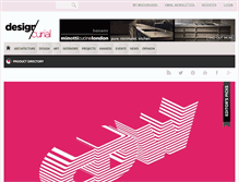 Tablet Screenshot of designcurial.com